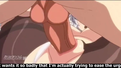 Хентай без цензуры, где большим хуем трахают молодую девку